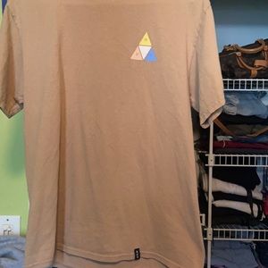 Brown HUF Men’s Short Sleeve Graphic T-Shirt